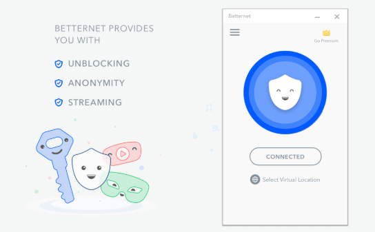 betternet unlimited free vpn proxy for pc